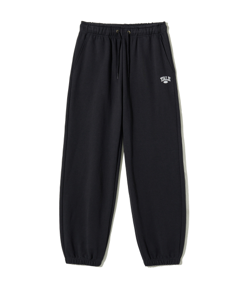 YALE(イェール)の「スモールツートンアーチスウェットパンツ_ブラック(スウェットパンツ・レディース・その他・SMALL/MEDIUM/LARGE/X-LARGE)」の1枚目の写真