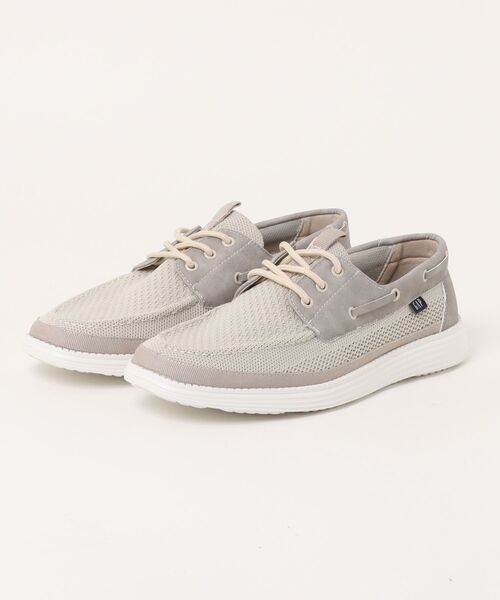 GAP(ギャップ)の「【GAP】メンズ カジュアルシューズ(スニーカー・メンズ・ベージュ/ブラック・28.0cm/27.0cm/26.0cm/25.0cm)」の1枚目の写真