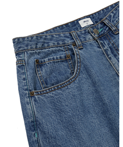 MMLG（エムエムエルジー）の「[Mmlg] MM AUTHENTIC DENIM PANTS (MID BLUE)（デニムパンツ・レディース・その他・SMALL/MEDIUM/LARGE/X-SMALL）」の2枚目の写真