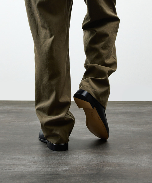 PADRONE(パドローネ)の「PADRONE パドローネ / MOCCASIN SLIP-ON オイルレザーヴァンプローファー モカシンスリッポンシューズ / PU8759-2015(ローファー・メンズ・ブラック/キャメル/ベージュ・40/41/42/43)」の6枚目の写真