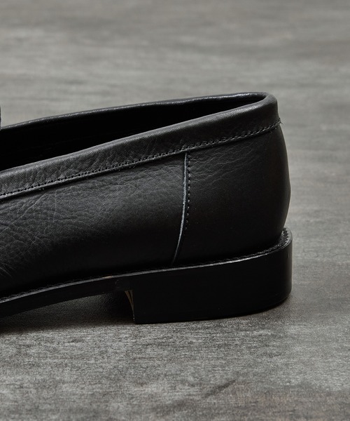 PADRONE(パドローネ)の「PADRONE パドローネ / MOCCASIN SLIP-ON オイルレザーヴァンプローファー モカシンスリッポンシューズ / PU8759-2015(ローファー・メンズ・ブラック/キャメル/ベージュ・40/41/42/43)」の17枚目の写真