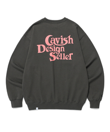 Cavish（カビシ）の「SELLER LOGO SWEATSHIRT CHARCOAL(CV2EFUM441A)（スウェット）」