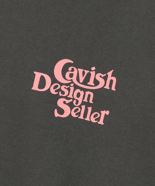 Cavish(カビシ)の「SELLER LOGO SWEATSHIRT CHARCOAL(CV2EFUM441A)(スウェット・レディース・チャコール・SMALL/MEDIUM/LARGE/X-LARGE)」の4枚目の写真