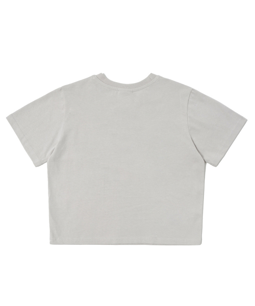 MATCHGLOBE(マッチグローブ)の「ローズサークルクロップティー(ベージュ)(Tシャツ/カットソー・レディース・その他・FREE)」の2枚目の写真