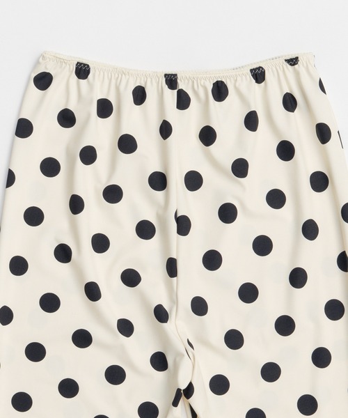 MAISON SPECIAL(メゾンスペシャル)の「Dot Cycle Pants/ドットサイクルパンツ(その他パンツ・レディース・オフホワイト/ブラック・FREE)」の18枚目の写真