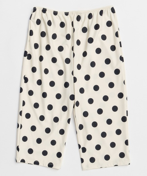 MAISON SPECIAL(メゾンスペシャル)の「Dot Cycle Pants/ドットサイクルパンツ(その他パンツ・レディース・オフホワイト/ブラック・FREE)」の16枚目の写真