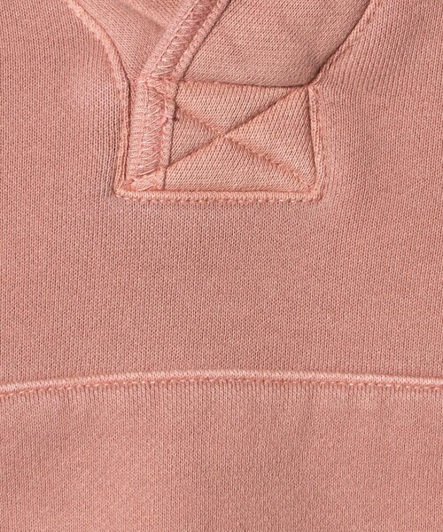 6（ロク）の「＜6(ROKU)＞コットンウラケ スキッパー（スウェット・レディース・その他1/モカ/オフホワイト・FREE）」の11枚目の写真