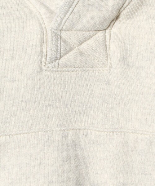 6（ロク）の「＜6(ROKU)＞コットンウラケ スキッパー（スウェット・レディース・その他1/モカ/オフホワイト・FREE）」の14枚目の写真