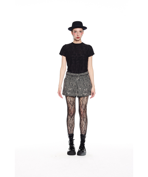 GREEDILOUS(グリディアス)の「Flower Wool Short Pants(その他パンツ・メンズ・その他・S/M/L/XS)」の1枚目の写真