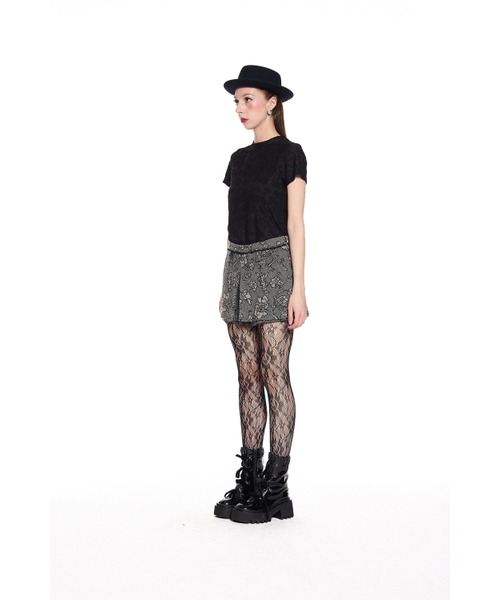 GREEDILOUS(グリディアス)の「Flower Wool Short Pants(その他パンツ・メンズ・その他・S/M/L/XS)」の2枚目の写真