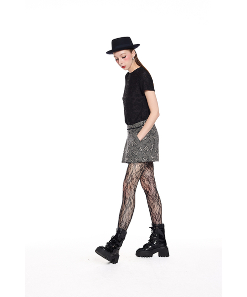 GREEDILOUS(グリディアス)の「Flower Wool Short Pants(その他パンツ・メンズ・その他・S/M/L/XS)」の4枚目の写真
