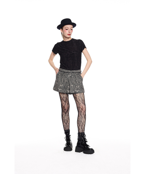 GREEDILOUS(グリディアス)の「Flower Wool Short Pants(その他パンツ・メンズ・その他・S/M/L/XS)」の6枚目の写真