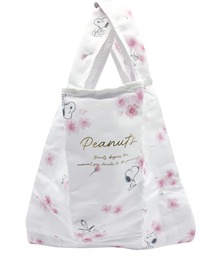 PEANUTS（ピーナッツ）の「PEANUTS/ピーナッツ　さくらシリーズ　エコバッグＭ（エコバッグ/サブバッグ）」