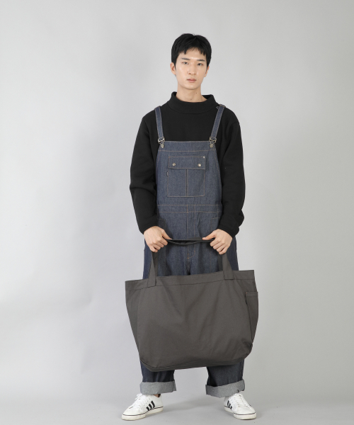 SAINTCREW(セントクルー)の「ジャイアントバルクエコバッグ GBE-156 チャコール(エコバッグ/サブバッグ・メンズ・その他・FREE)」の3枚目の写真