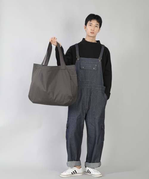 SAINTCREW(セントクルー)の「ジャイアントバルクエコバッグ GBE-156 チャコール(エコバッグ/サブバッグ・メンズ・その他・FREE)」の2枚目の写真