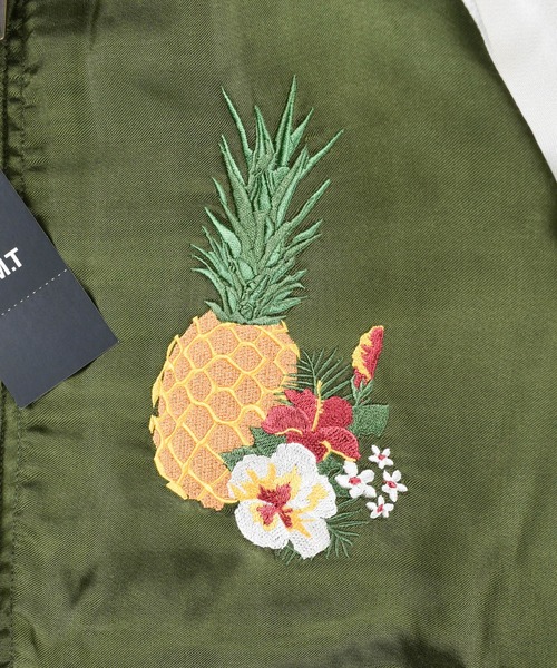 TMT(ティーエムティー)の「【TMT/ティーエムティー】SOUVENIR JACKET WORLD CHAMPION(ブルゾン・メンズ・カーキ/ピンク・MEDIUM/X-LARGE)」の6枚目の写真
