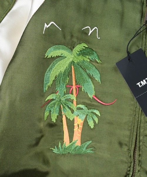 TMT(ティーエムティー)の「【TMT/ティーエムティー】SOUVENIR JACKET WORLD CHAMPION(ブルゾン・メンズ・カーキ/ピンク・MEDIUM/X-LARGE)」の7枚目の写真