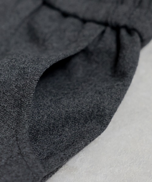 antiqua(アンティカ)の「コクーンパンツ(その他パンツ・レディース・ブラック/チャコールグレー・ONESIZE)」の6枚目の写真