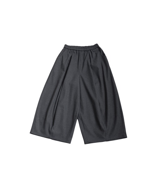 antiqua(アンティカ)の「コクーンパンツ(その他パンツ・レディース・ブラック/チャコールグレー・ONESIZE)」の4枚目の写真