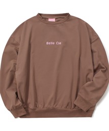 Belle Cie（ベルシー）の「ロゴ スウェット トレーナー（スウェット）」
