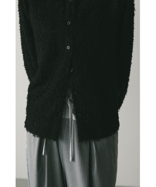 STYLEMIXER(スタイルミキサー)の「フリンジフェザーシャツ(シャツ/ブラウス・レディース・パープル/ホワイト/ブラック・FREE)」の14枚目の写真