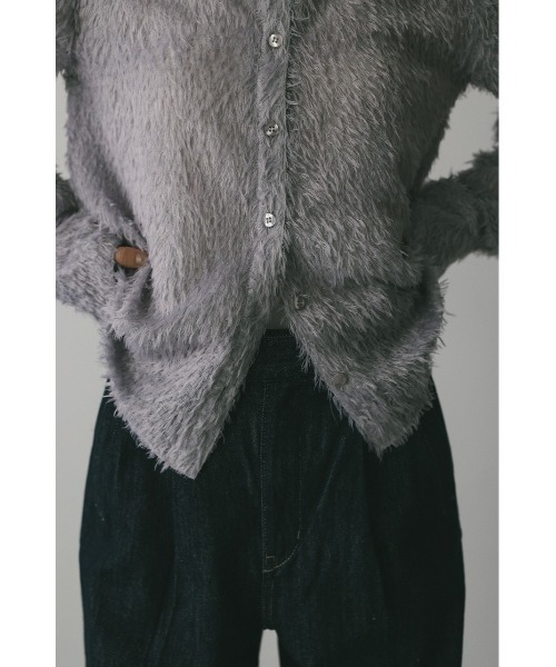 STYLEMIXER(スタイルミキサー)の「フリンジフェザーシャツ(シャツ/ブラウス・レディース・パープル/ホワイト/ブラック・FREE)」の21枚目の写真