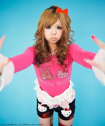 GALFY（ガルフィー）の「GALFY-キラキラガルTee（Tシャツ/カットソー）」