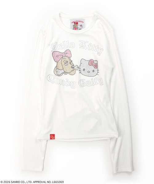 GALFY（ガルフィー）の「GALFY-キラキラガルTee（Tシャツ/カットソー・レディース・ピンク/ホワイト/ブラック/ブラウン・FREE）」の19枚目の写真