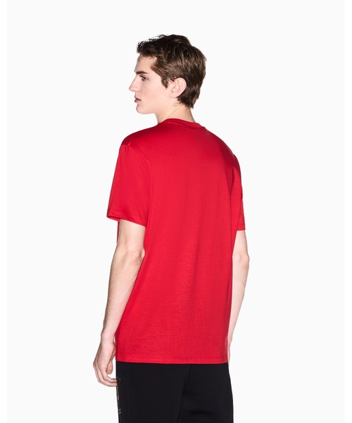 ARMANI EXCHANGE(アルマーニエクスチェンジ)の「【A|X アルマーニ エクスチェンジ】<CHINESE NEW YEAR CAPSULE>AXロゴ ホースデザイン 半袖クルーネックTシャツ/REGULAR(Tシャツ/カットソー・メンズ・レッド/ブラック・X-LARGE/SMALL/MEDIUM/LARGE/X-SMALL)」の6枚目の写真
