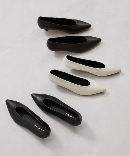 REMME(レメ)の「【REMME/レメ】SHEEP LEATHERパンプス(パンプス・レディース・ブラウン系その他/オフホワイト/ブラック・40/38/36)」の16枚目の写真