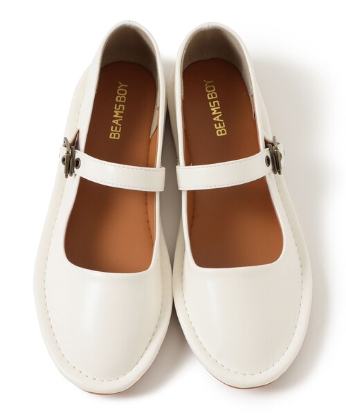 BEAMS BOY maturely バレエシューズ　24cm BEAMS BOY（ビームス ボーイ）【別注】CROWN × maturely / リボン