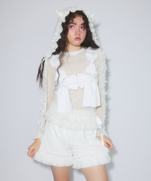 Candy Stripper（キャンディストリッパー）の「TULLE FRILL ショーツ（その他パンツ）」