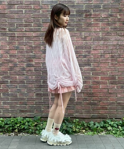 Candy Stripper(キャンディストリッパー)の「TULLE FRILL ショーツ(その他パンツ・レディース・ピンク/オフホワイト/ブラック・FREE)」の22枚目の写真
