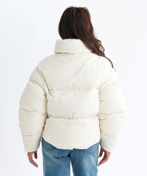 BILLABONG(ビラボン)の「BILLABONG レディース 【A/DIV.】STAND LOGO ADIV DOWN ジャケット 【2025年秋冬モデル】/ビラボン撥水加工ダウンジャケット(ブルゾン・レディース・ブラック/クリーム・MEDIUM/LARGE)」の10枚目の写真