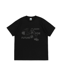 スワイプフォーフューチャー 半袖Tシャツ (ブラック)