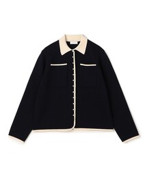 BALLSEY | パールコンビ シャツカーディガン(ニット/セーター)