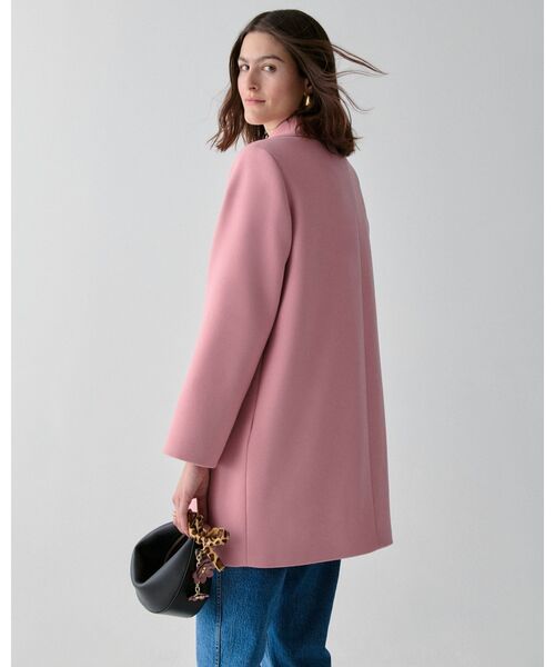 kate spade new york（ケイトスペード ニューヨーク）の「ダブル ブレステッド コート（その他アウター・レディース・ピンク・SMALL/MEDIUM/X-SMALL）」の6枚目の写真