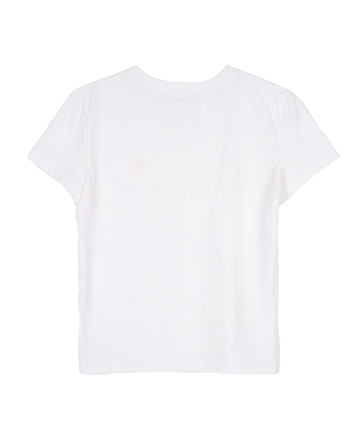 HARDCORE HAPPINESS（ハードコアハピネス）の「ハピネスロゴTシャツ_ホワイト（Tシャツ/カットソー・レディース・その他・S/M）」の3枚目の写真