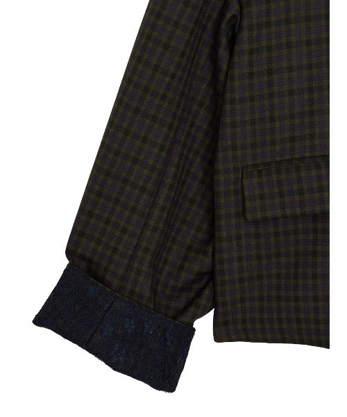 OVER WIDE SHOULDER JACKET（テーラードジャケット）｜Ameri（アメリ