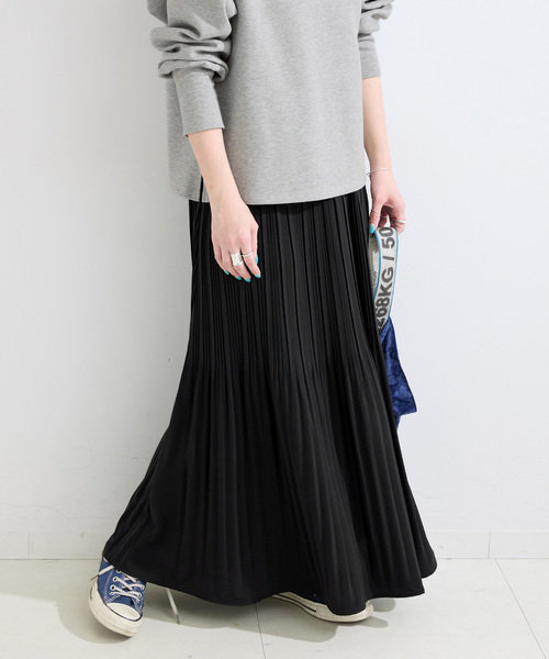 B.C STOCK(ベーセーストック)の「《2点セット》ダンボールプルオーバー/キャミワンピースセット(ワンピース・レディース・ホワイト/チャコールグレー・FREE)」の9枚目の写真