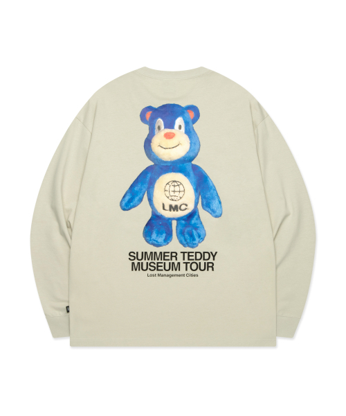 LMCの「SUMMER TEDDY MUSEUM TOUR LONG SLV TEE sand(Tシャツ/カットソー・レディース・その他・S/M/L/XL)」の1枚目の写真