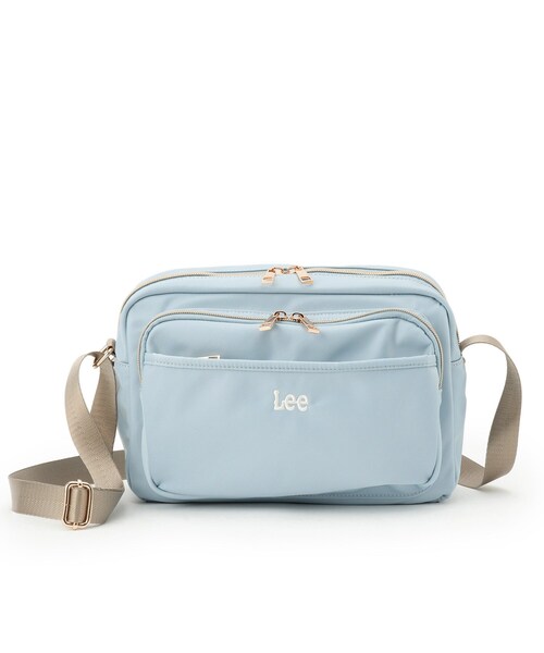 Lee（リー）の「【Lee別注／撥水】7ポケットショルダーバッグ（ショルダーバッグ・レディース・ブラック/ピンク系/グレー/ナチュラル/ブルー系7・00）」の19枚目の写真