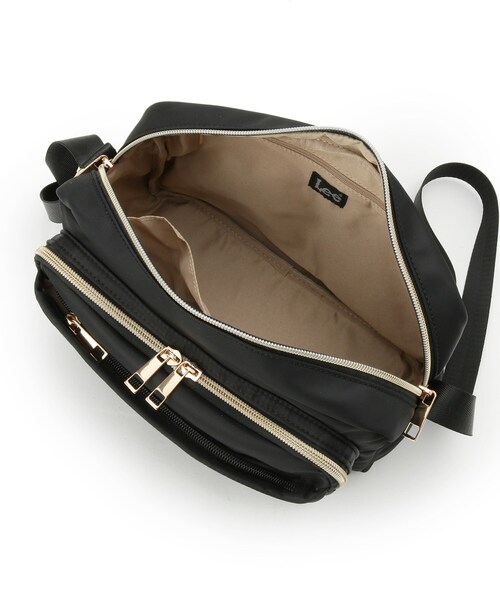 Lee（リー）の「【Lee別注／撥水】7ポケットショルダーバッグ（ショルダーバッグ・レディース・ブラック/ピンク系/グレー/ナチュラル/ブルー系7・00）」の17枚目の写真