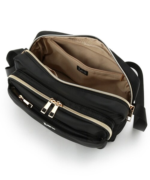 Lee（リー）の「【Lee別注／撥水】7ポケットショルダーバッグ（ショルダーバッグ・レディース・ブラック/ピンク系/グレー/ナチュラル/ブルー系7・00）」の7枚目の写真