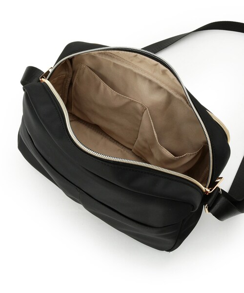 Lee（リー）の「【Lee別注／撥水】7ポケットショルダーバッグ（ショルダーバッグ・レディース・ブラック/ピンク系/グレー/ナチュラル/ブルー系7・00）」の8枚目の写真