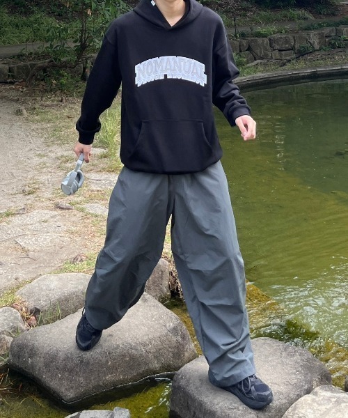 ブランド古着】Chikashitsu +｜チカシツプラスのカーゴパンツ（グレー