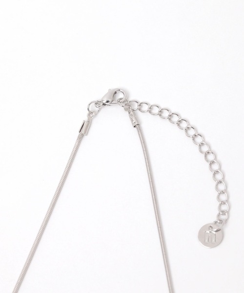 niko and...（ニコアンド）の「メタルワンポイントネックレス（ネックレス・レディース・グレー/イエロー・0）」の4枚目の写真