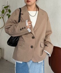 CPCM | フェイクレイヤードテーラードジャケット(テーラードジャケット)