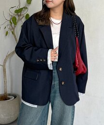 CPCM | フェイクレイヤードテーラードジャケット(テーラードジャケット)