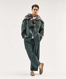 417 EDIFICE（フォーワンセブンエディフィス）の「サッカーダブル ワイドセットアップ ”ジャケット1点+パンツ1点” の2点セット（セットアップ）」